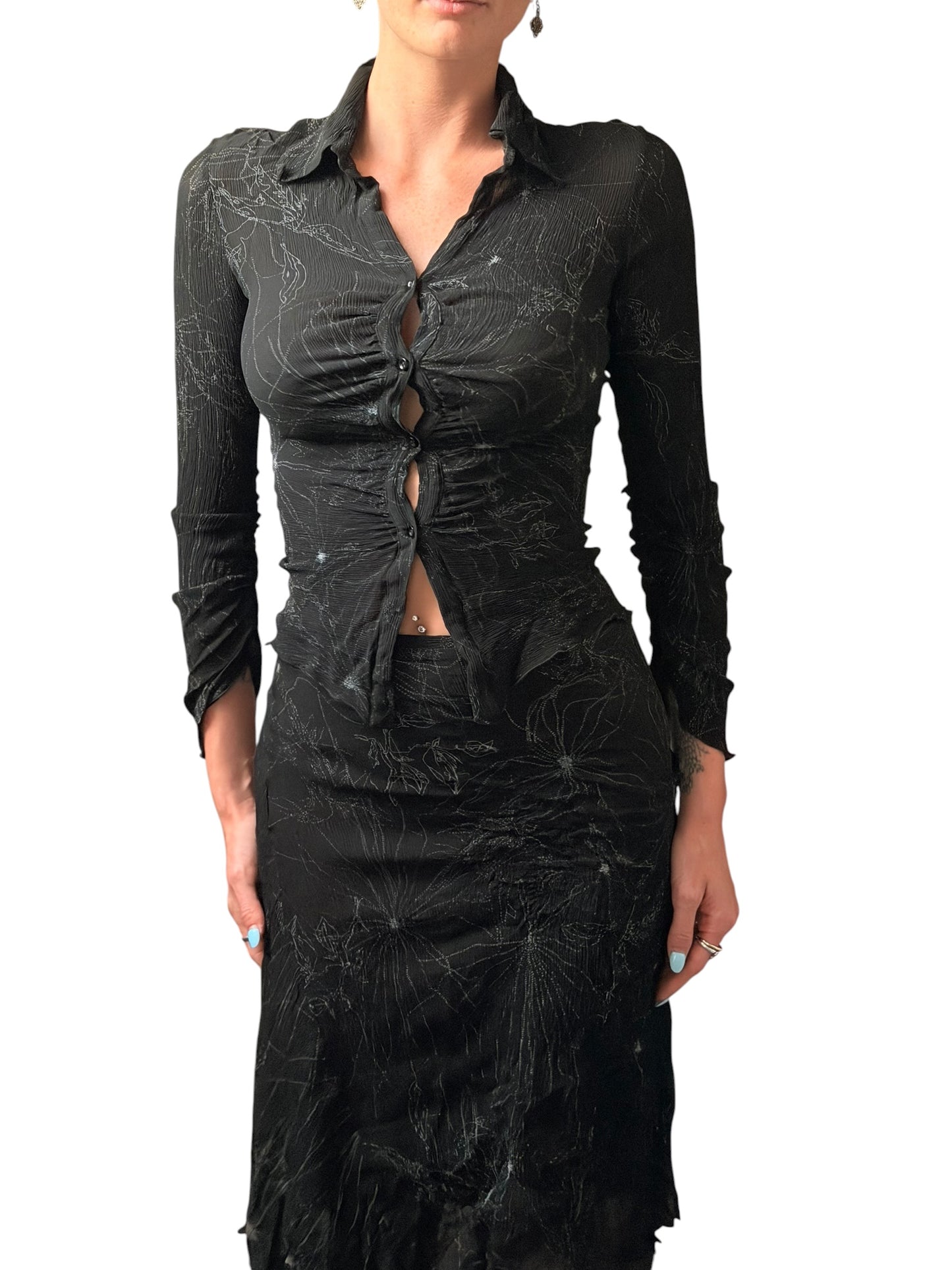 Kenzo Jungle Shirt and Skirt Set