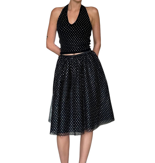 Celine Top&Skirt Set 2002