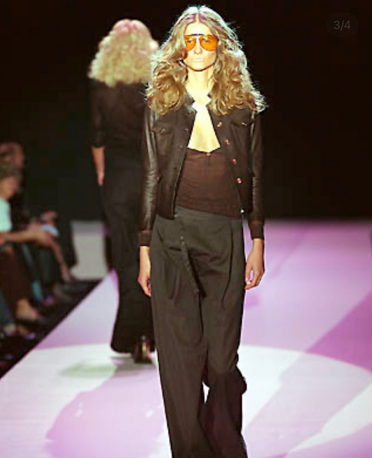 Gucci SS02 Leather Jacket