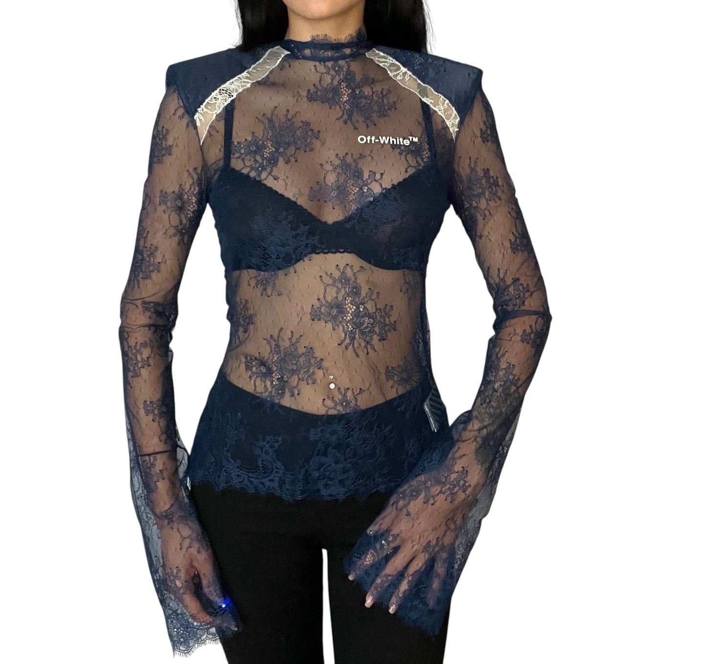 Off-White FW17 Lace Top